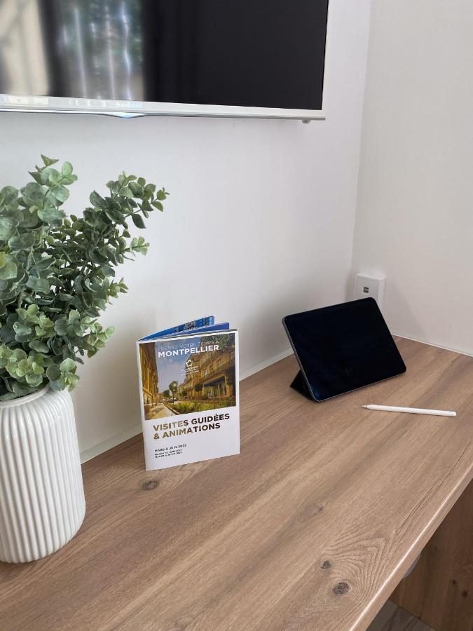 Chambre Climatisee Lit Double Dans Villa - Proche Centre Tramway Montpellier Esterno foto